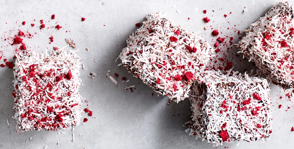 Gluten-free lamingtons recipe | Gourmet Traveller