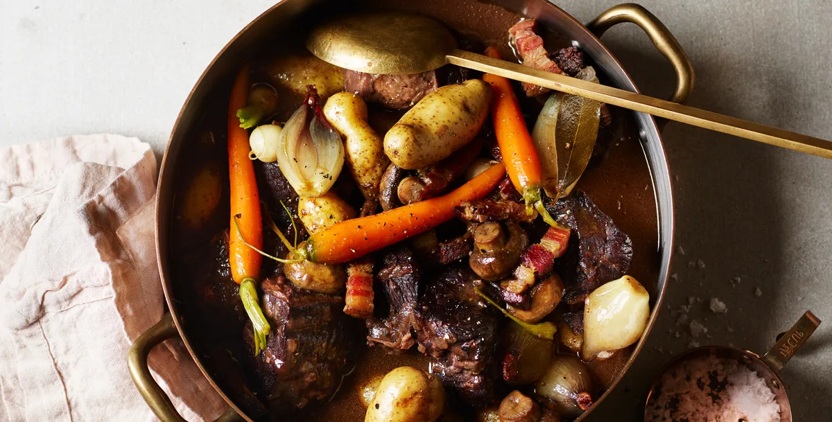 Daube Recipe with Beef and Root Vegetables