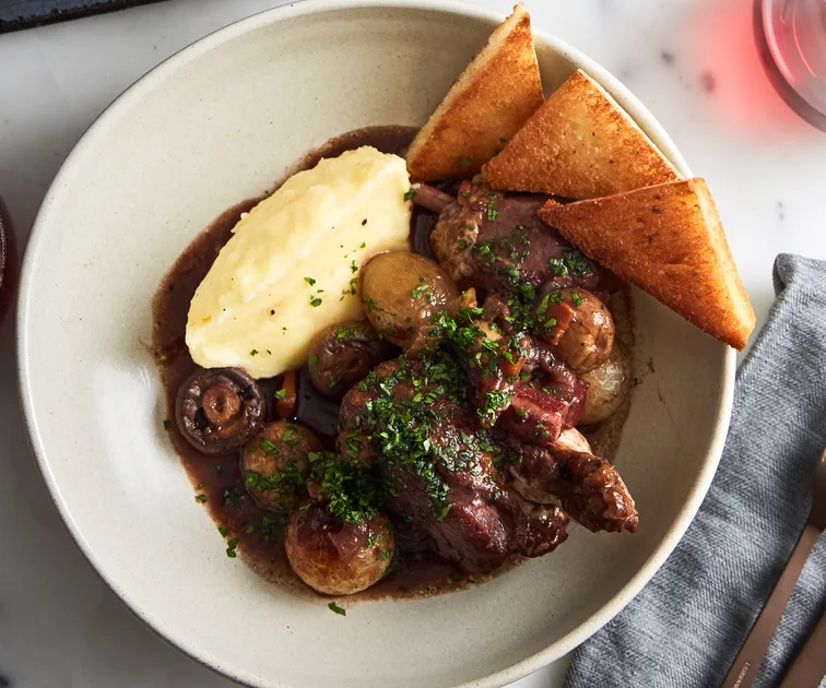 Coq au vin recipe | Gourmet Traveller