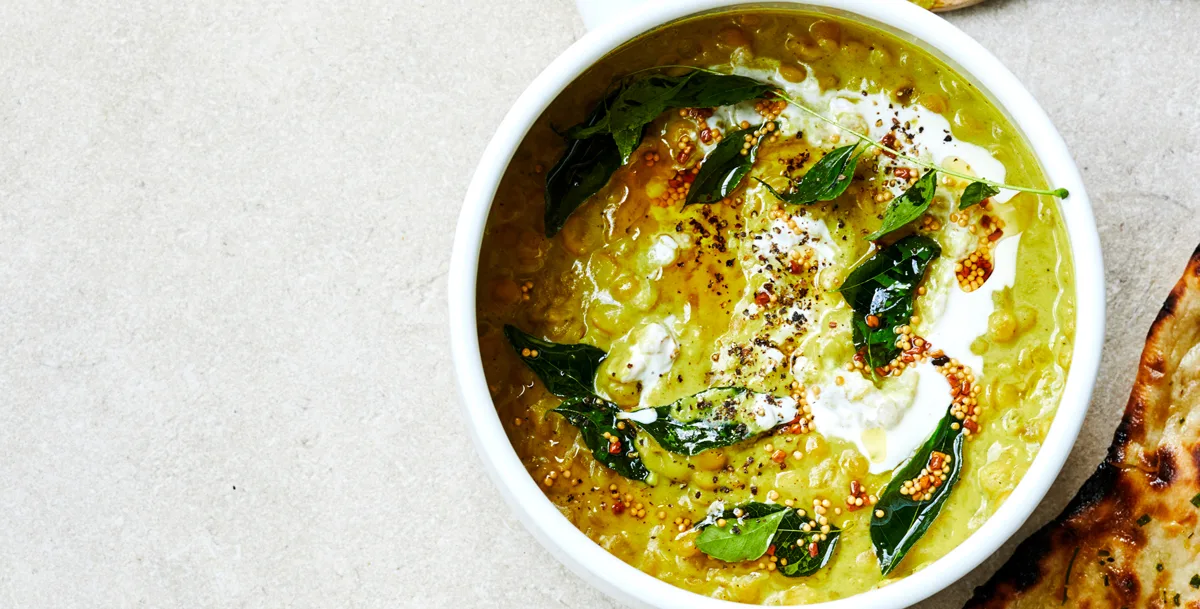 Curried lentils recipe with coconut | Gourmet Traveller