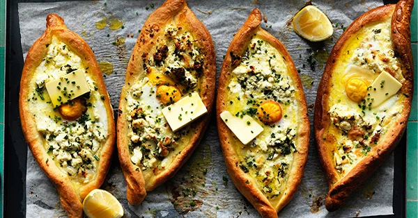 Khachapuri recipe | Gourmet Traveller