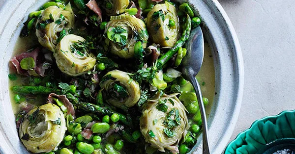La vignarola recipe (Roman spring stew) | Gourmet Traveller