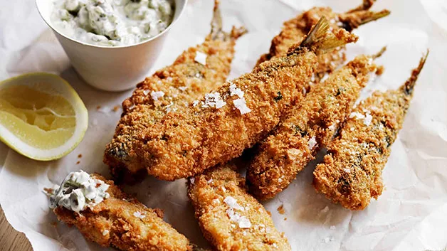 Fish fingers with tartare sauce | Gourmet Traveller