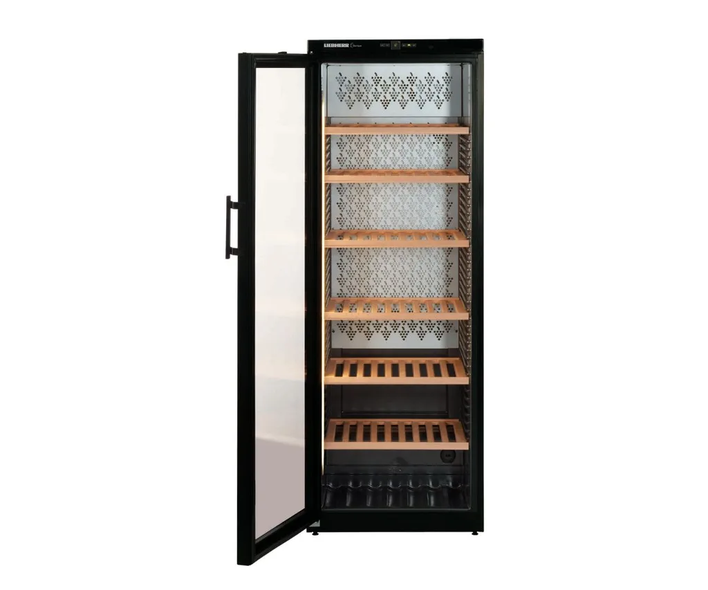 Liebherr 195 bottle wine storage cabinet.