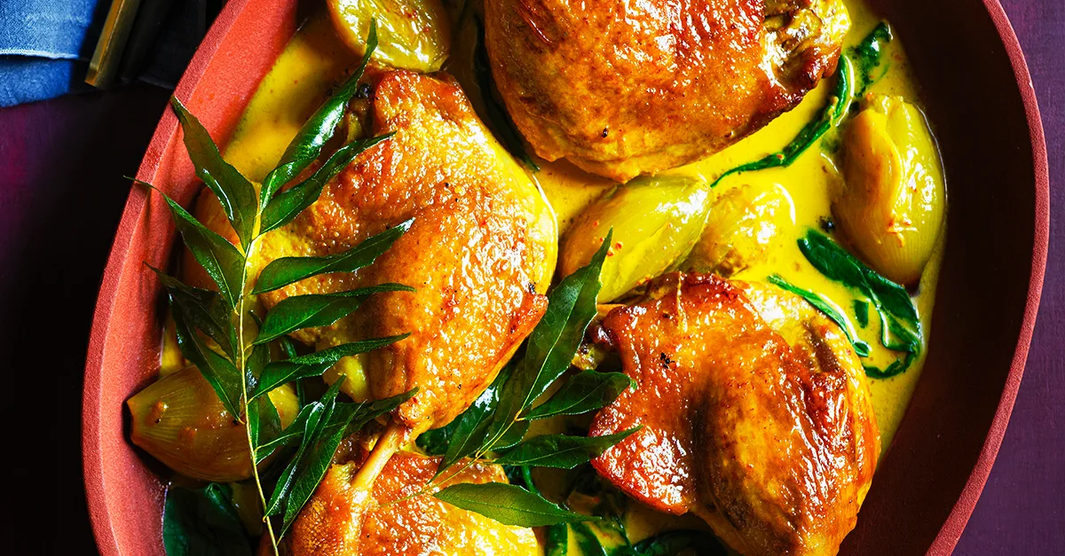 Yellow adobo recipe with duck | Gourmet Traveller