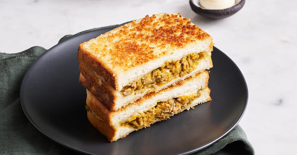 Japanese Curry Bread Toasties Recipe | Gourmet Traveller