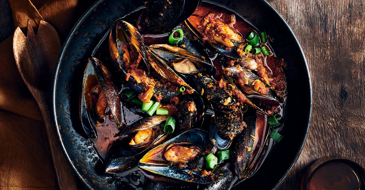 XO mussels recipe | Gourmet Traveller