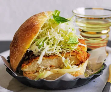Chicken cotoletta panini