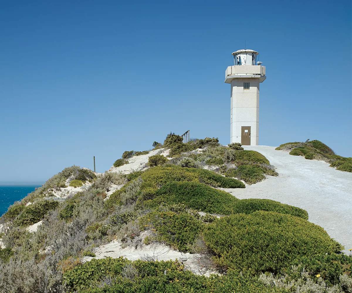 Cape Spencer lighthouse at Innes National Park.