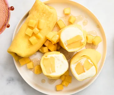 Best mango pancakes recipe