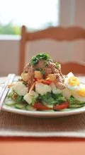Indonesian gado-gado salad