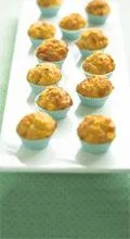 Sweet corn, cheese and chutney muffins