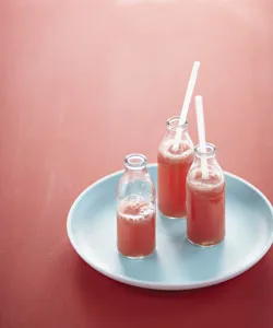 Sparkling watermelon juice