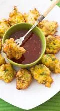 Sweetcorn fritters