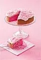Pink flamingo cake