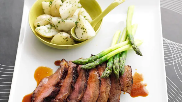 Barbecued soy and ginger lamb recipe