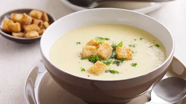 Potato and leek soup