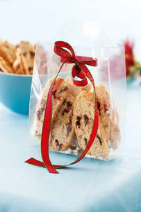 Festive biscotti