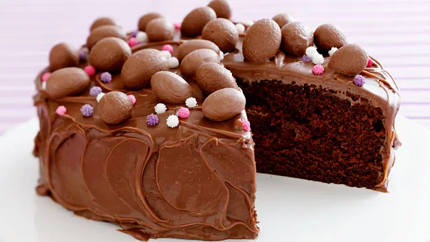 Chocolate easter cake