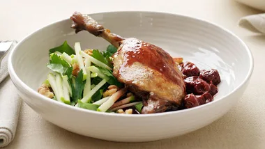 Slow-roasted duck marylands