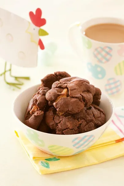 Double chocolate cookies