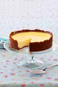 Frozen lemon cheesecake