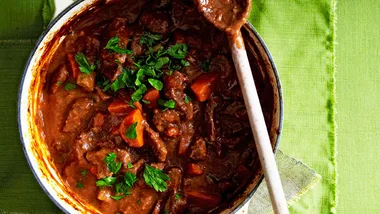 Traditional beef casserole