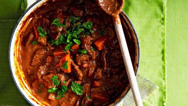 Traditional beef casserole