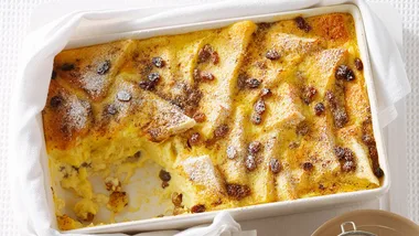 Bread and butter pudding