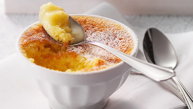 Lightly golden lemon delicious pudding recipe