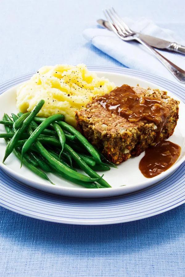 Beef and horseradish meatloaf