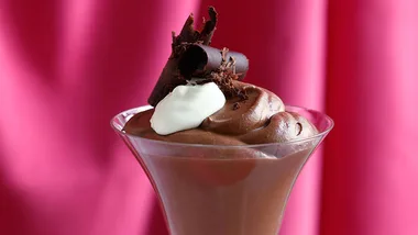 Classic chocolate mousse