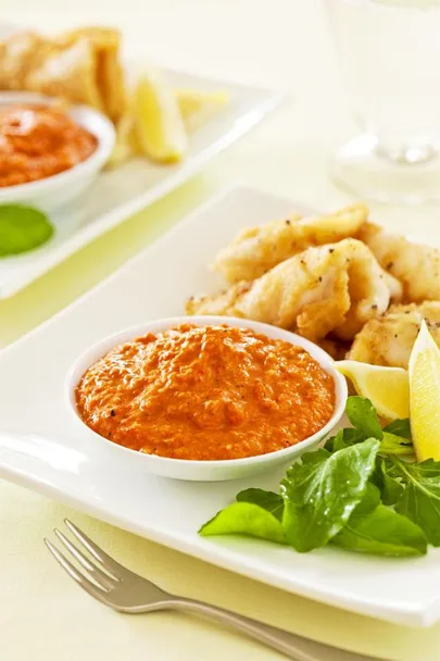 Red capsicum dip