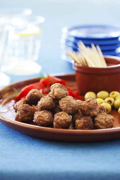 Lamb & paprika meatballs