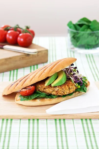 Vegetarian burger