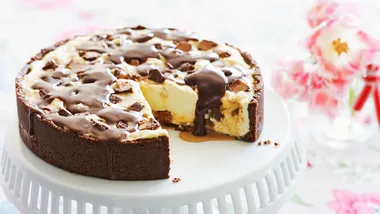 Mars Bars cheesecake
