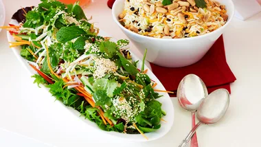Thai-style green salad