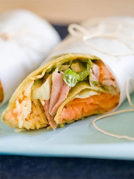 Smoked Chicken Wrap