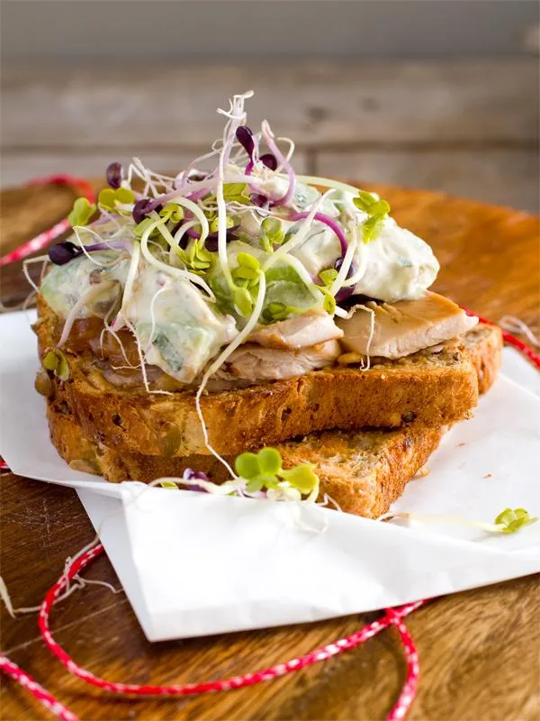 Teriyaki chicken sandwich