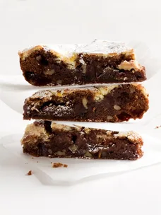 Lemon ricotta brownie