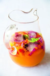 Romantic fruit punch