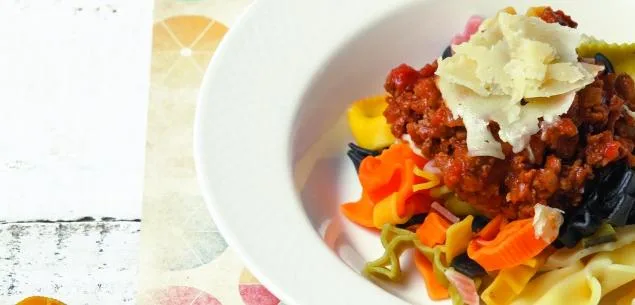 Junior-friendly pasta with easy sauce