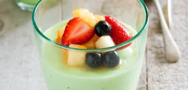 Diet lime and coconut mousse recipe