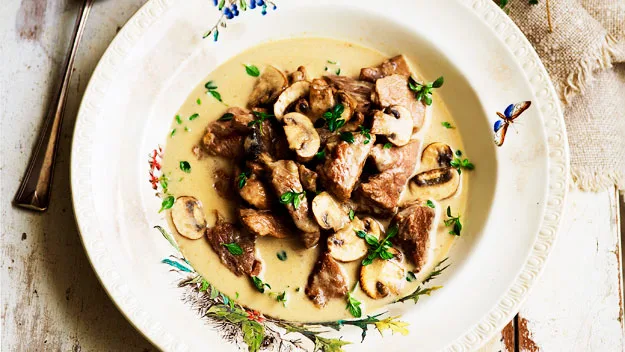 Veal, marsala and mushrooms