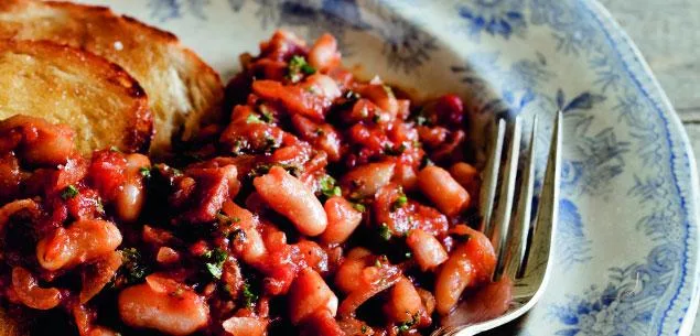 Mark&rsquo;s breakfast baked beans on sourdough