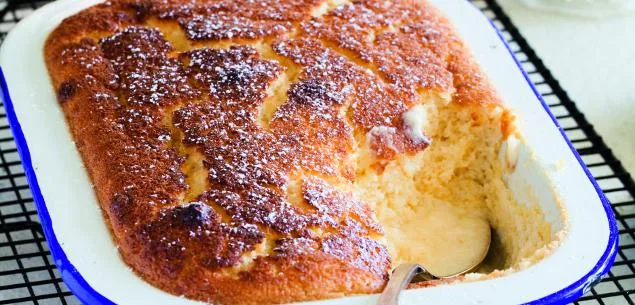 Lemon surprise puddings