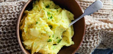 garlic mashed potato, mashed potato, potato