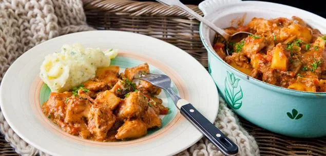Tasty chicken stew