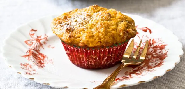 Orange and date muffins