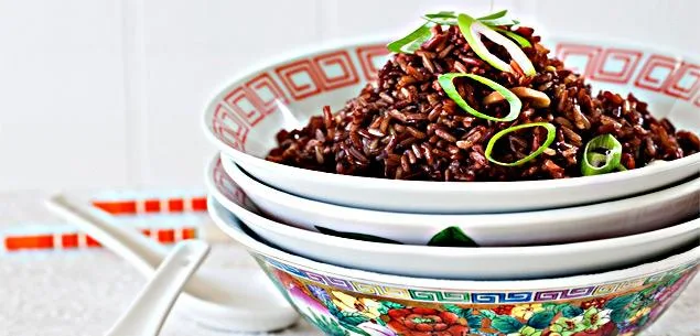 New Year's red rice